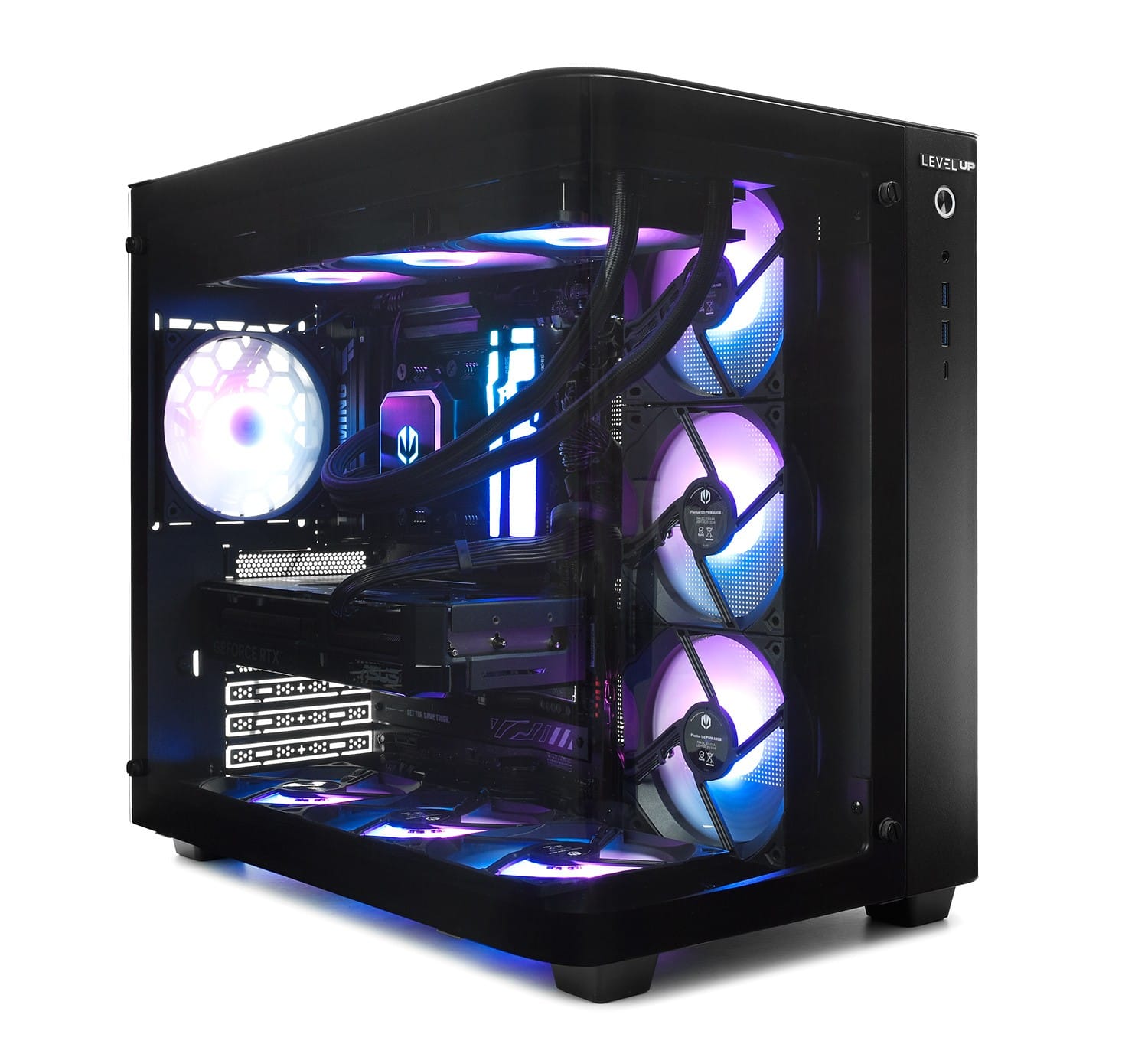 Dla gracza Level UP [J08] — Ryzen 5 9600X / GeForce RTX 5070 / 32 GB / 2 TB SSD / Windows 11 Home