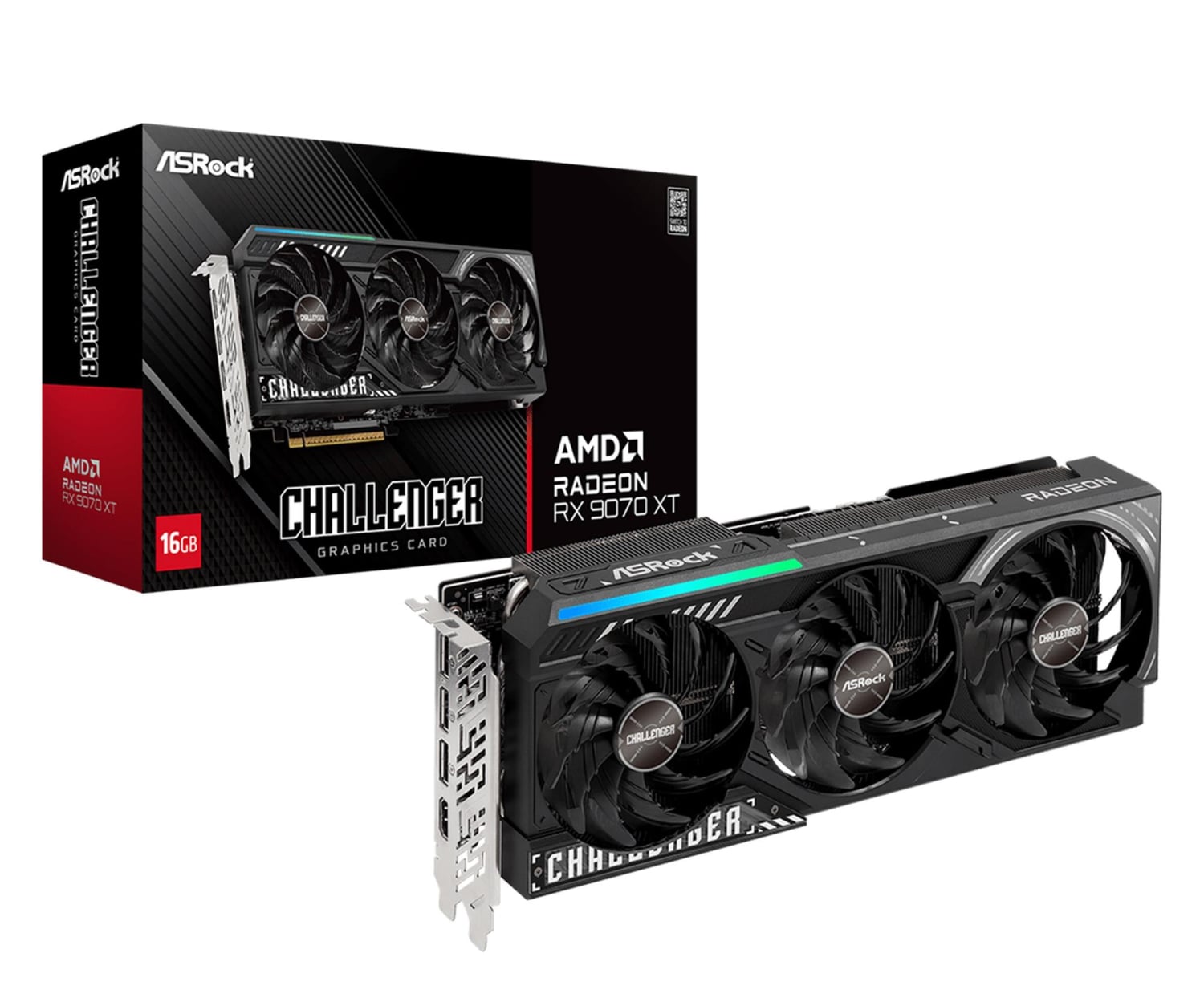 ASRock Radeon RX 9070 XT Challenger 16GB GDDR6 - szybka bezpieczna dostawa lub możliwość darmowego odbioru w 22 miastach