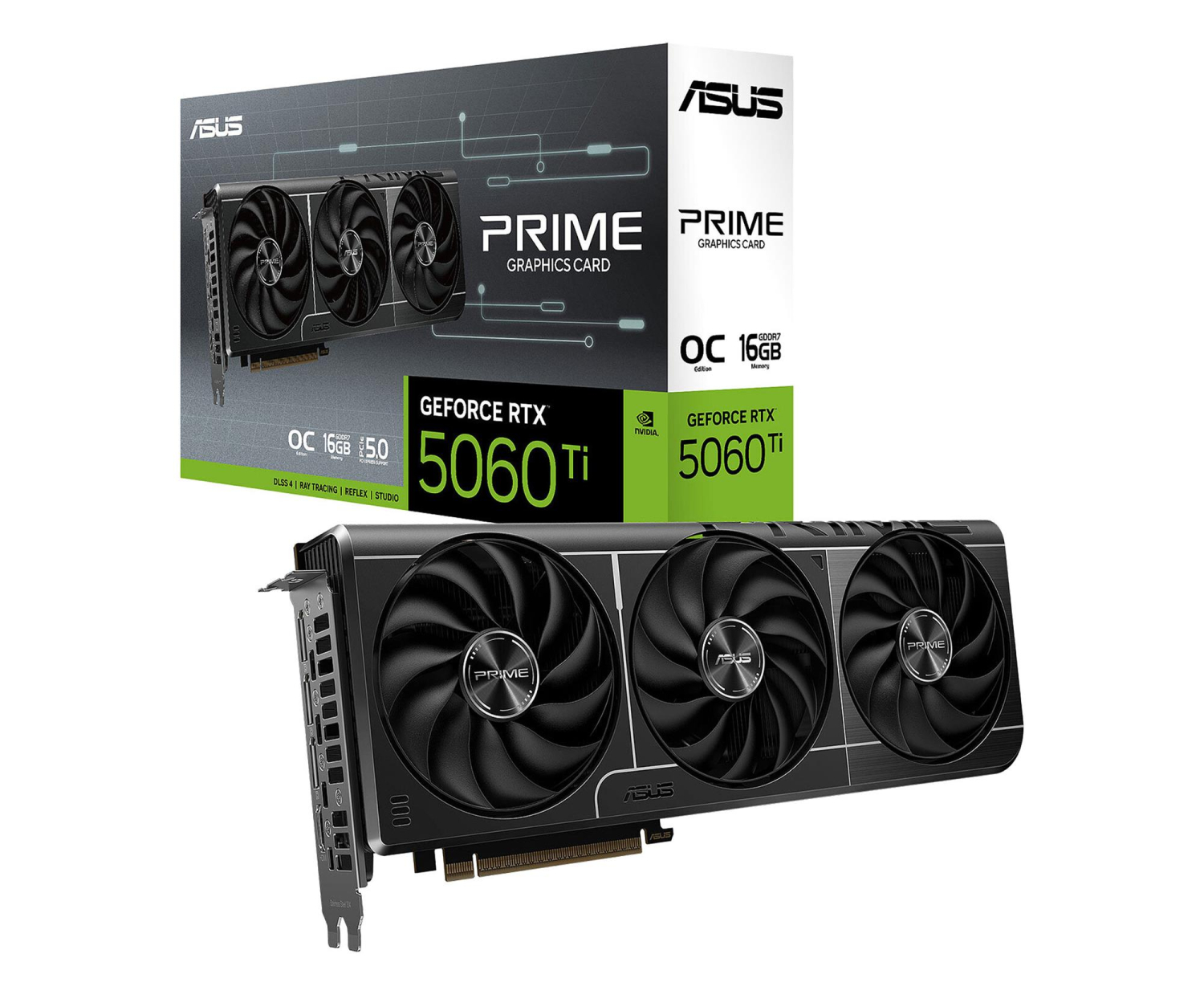 ASUS GeForce RTX 5060 Ti Prime OC 16GB GDDR7 DLSS5 - szybka bezpieczna dostawa lub możliwość darmowego odbioru w 22 miastach