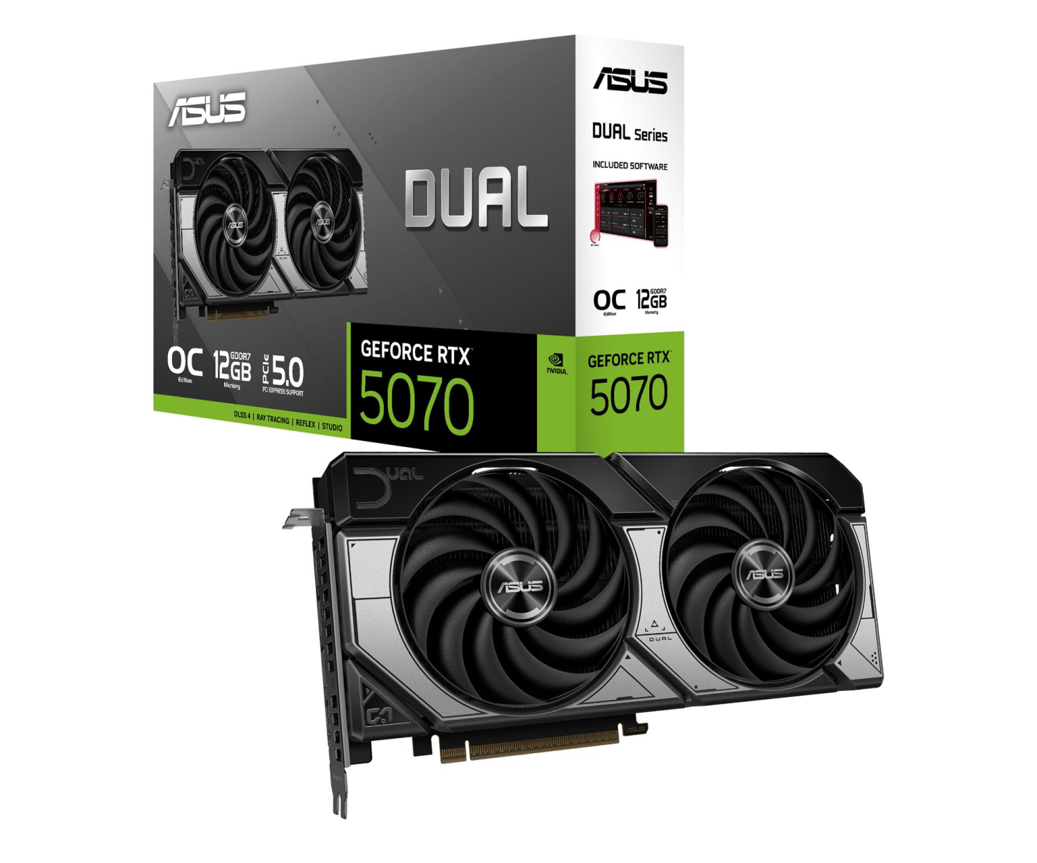 ASUS GeForce RTX 5070 Dual OC 12GB GDDR7 DLSS5 - szybka bezpieczna dostawa lub możliwość darmowego odbioru w 22 miastach