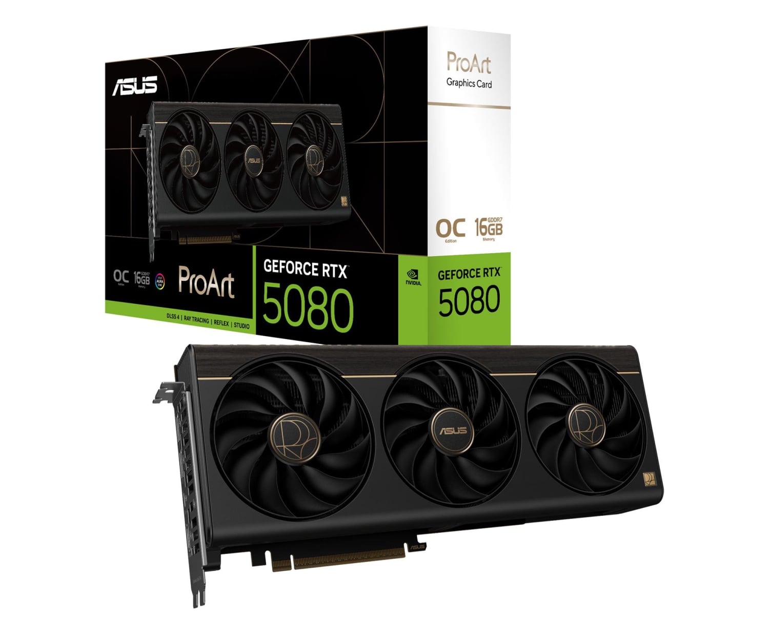 ASUS GeForce RTX 5080 ProArt OC 16GB GDDR7 DLSS5 - szybka bezpieczna dostawa lub możliwość darmowego odbioru w 22 miastach