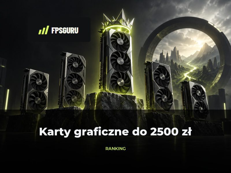 Najlepsza karta graficzna do 2500 zł – ranking 2026 Najlepsza karta graficzna do 2500 zł – ranking 2026