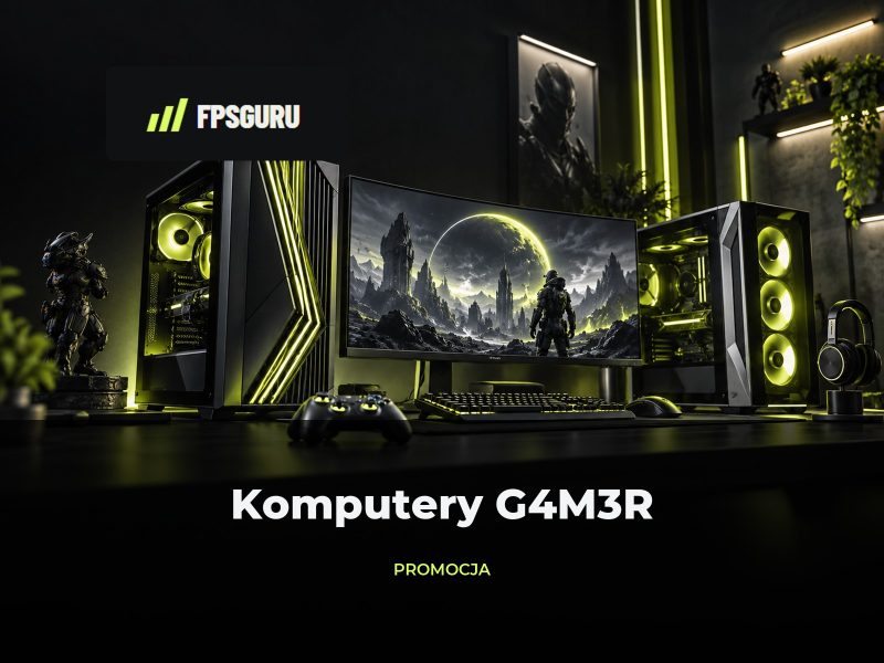 Komputery G4M3R z rabatem do -900 zł Komputery G4M3R z rabatem do -900 zł