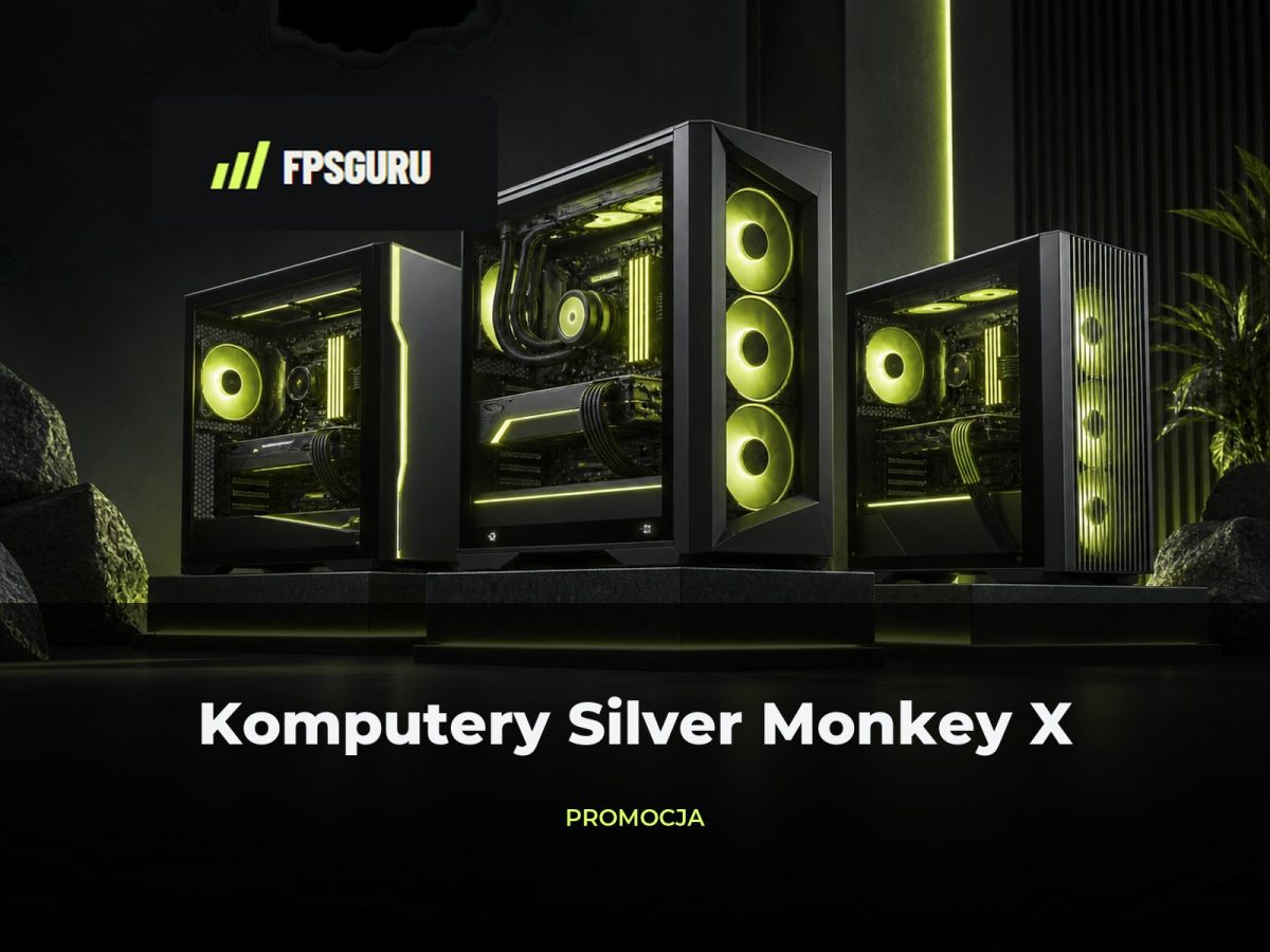 Ilustracja redakcyjna FPSGuru: Komputery gamingowe – Wyprzedaż Silver Monkey X