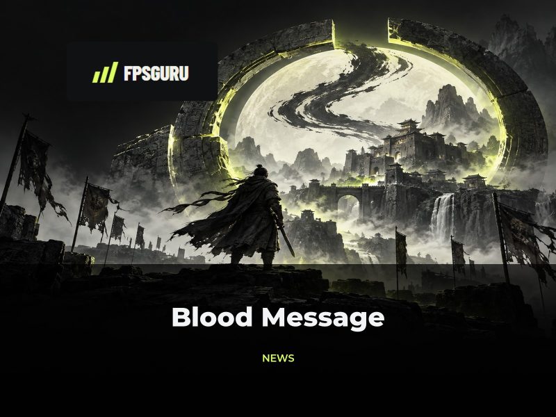 NetEase Games ujawnia pierwszy tytuł AAA Single-Player - Blood Message NetEase Games ujawnia pierwszy tytuł AAA Single-Player – Blood Message