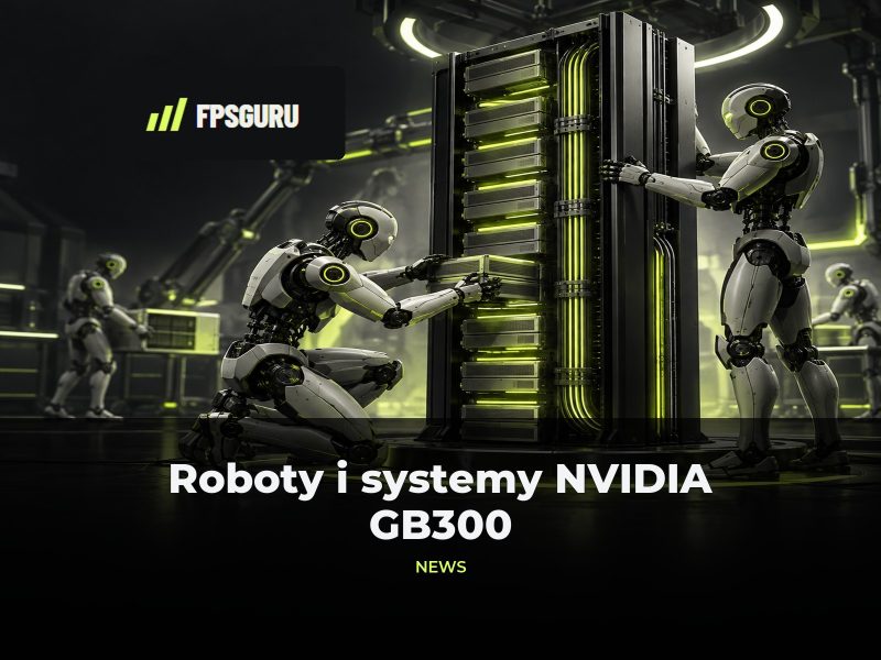Roboty humanoidalne będą montować systemy NVIDIA GB300 NVL72 "Blackwell Ultra" Roboty humanoidalne będą montować systemy NVIDIA GB300 NVL72 „Blackwell Ultra”