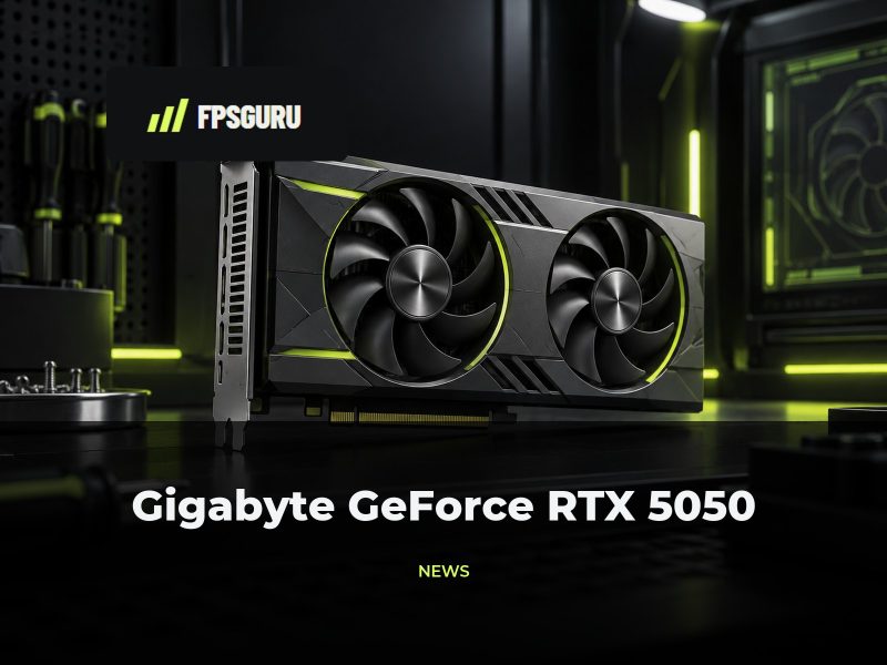 Gigabyte wprowadza trio kart graficznych GeForce RTX 5050, w tym model low-profile Gigabyte wprowadza trio kart graficznych GeForce RTX 5050, w tym model low-profile
