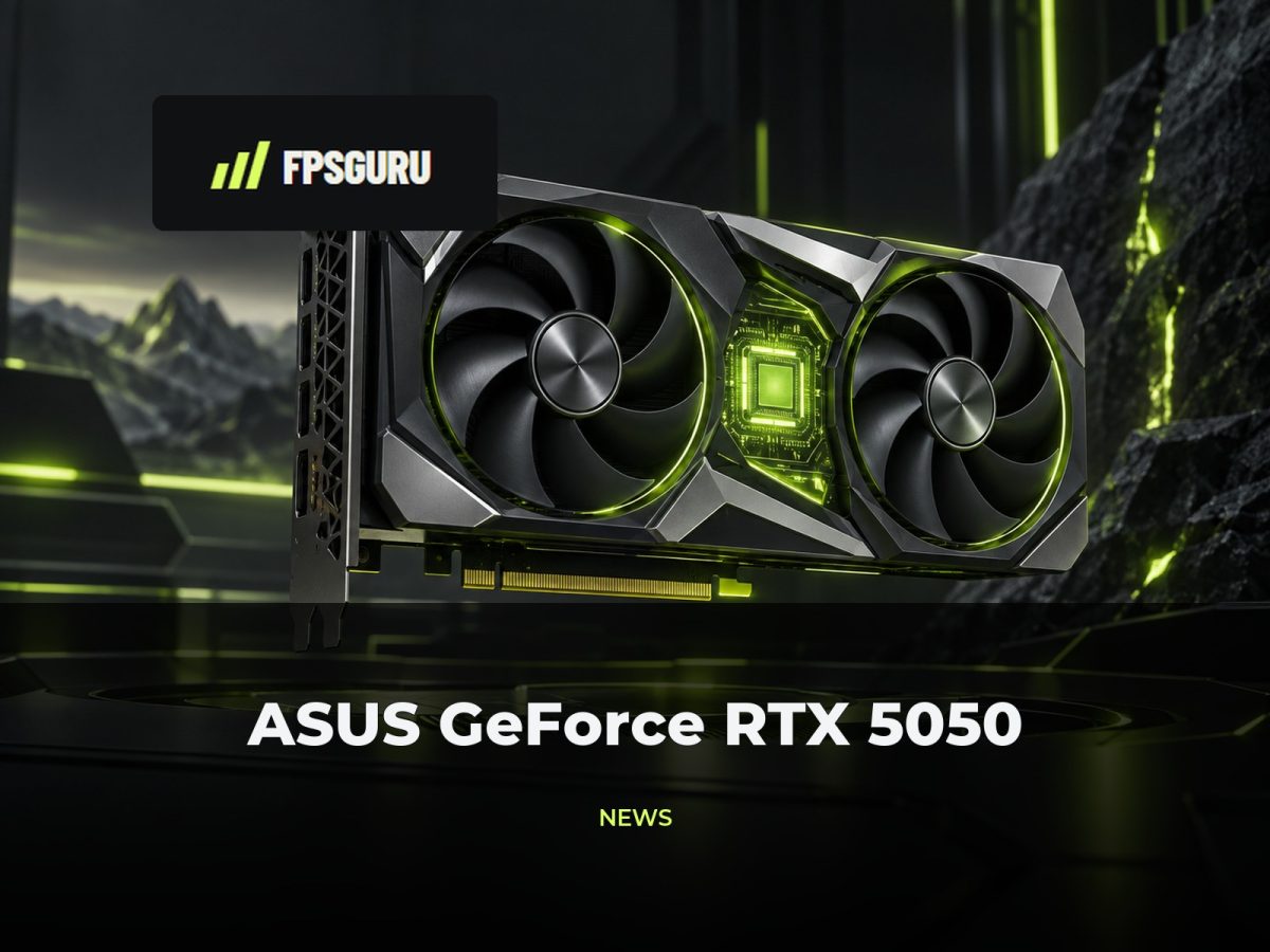 Ilustracja redakcyjna FPSGuru: ASUS ogłasza swoją serię kart graficznych GeForce RTX 5050