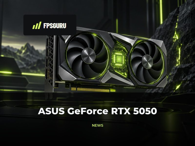 ASUS ogłasza swoją serię kart graficznych GeForce RTX 5050 ASUS ogłasza swoją serię kart graficznych GeForce RTX 5050