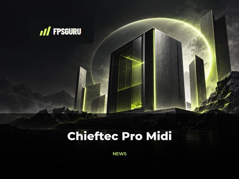 Chieftec przedstawia nową serię obudów PC Pro Midi