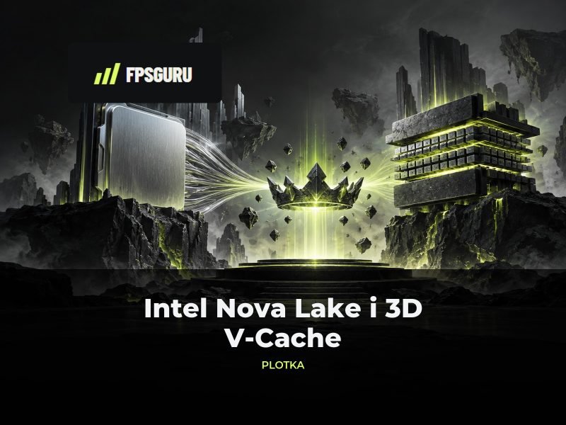 Niektóre procesory Intel Nova Lake mają rzekomo zagrozić AMD 3D V-Cache w grach desktopowych