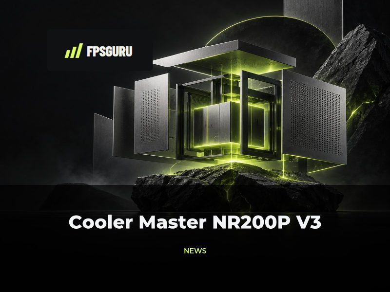 Cooler Master wprowadza serię kompaktowych obudów NR200P V3