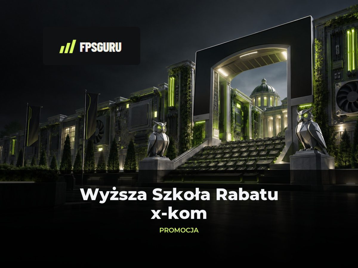 Wyższa Szkoła Rabatu w x-kom: komputery, monitory i komponenty taniej do 27 września Ilustracja redakcyjna FPSGuru: Wyższa Szkoła Rabatu w x-kom: komputery, monitory i komponenty taniej do 27 września