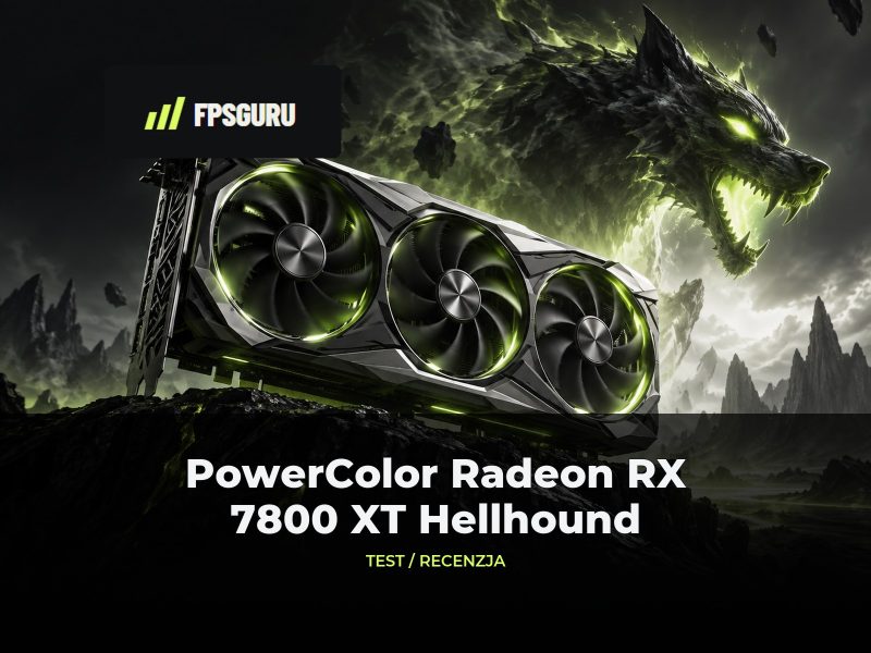 PowerColor Radeon RX 7800 XT 16 GB Hellhound – Recenzja, test PowerColor Radeon RX 7800 XT 16 GB Hellhound – Recenzja, test