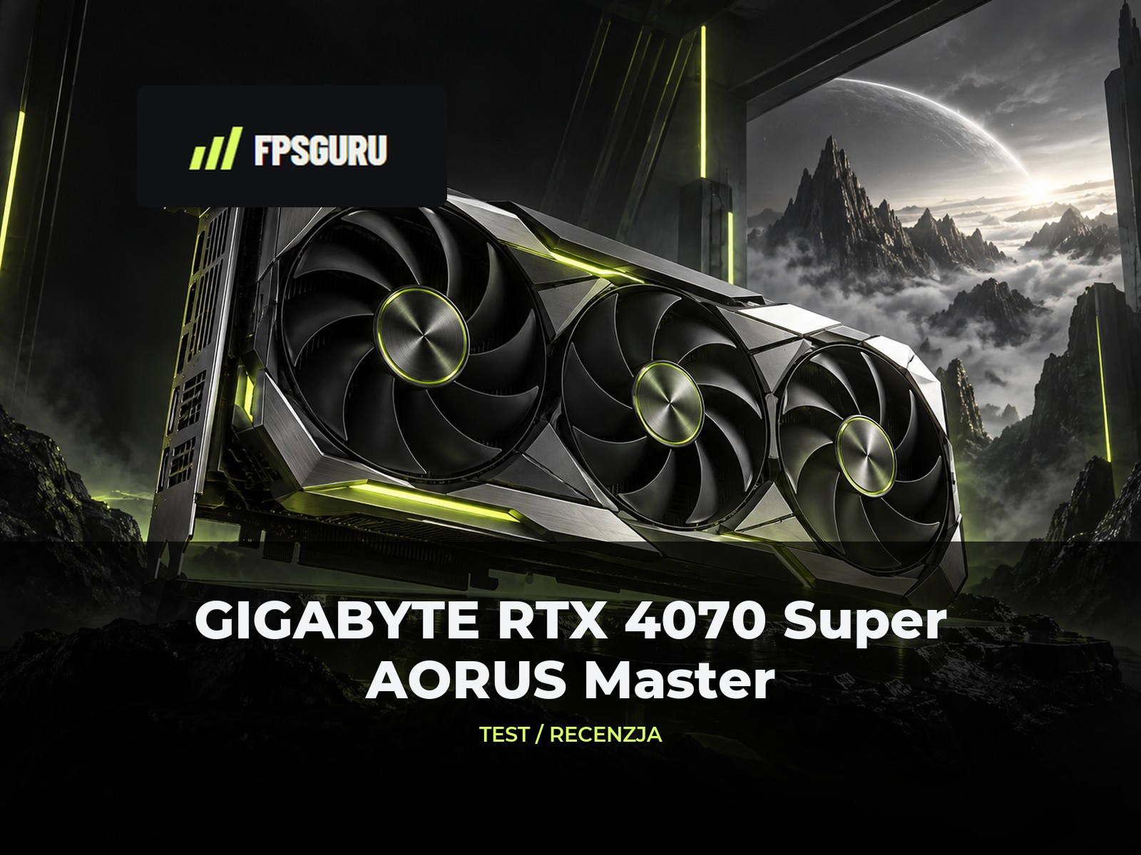 GIGABYTE RTX 4070 SUPER 12 GB AORUS Master – Test wydajności GIGABYTE RTX 4070 SUPER 12 GB AORUS Master – Test wydajności