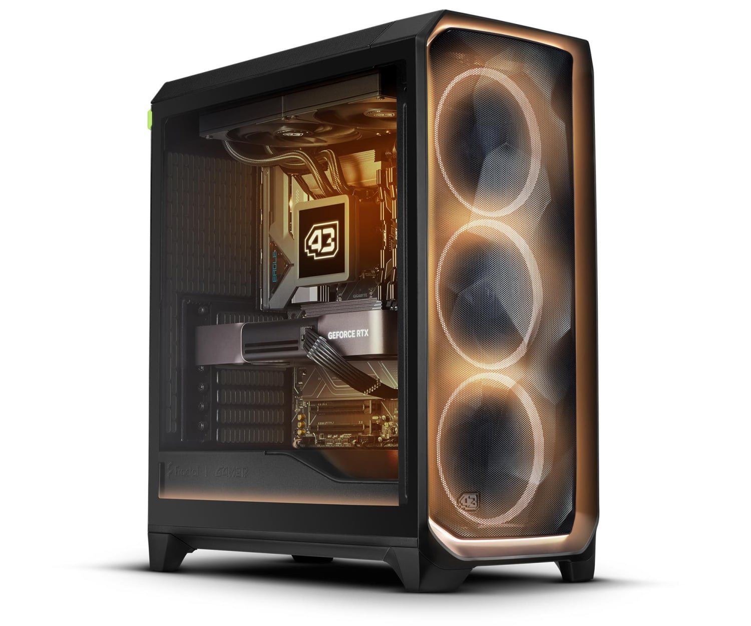 G4M3R ELITE 2.0 — Ryzen 7 9850X3D / GeForce RTX 5090 FE / 32 GB / 2 TB SSD