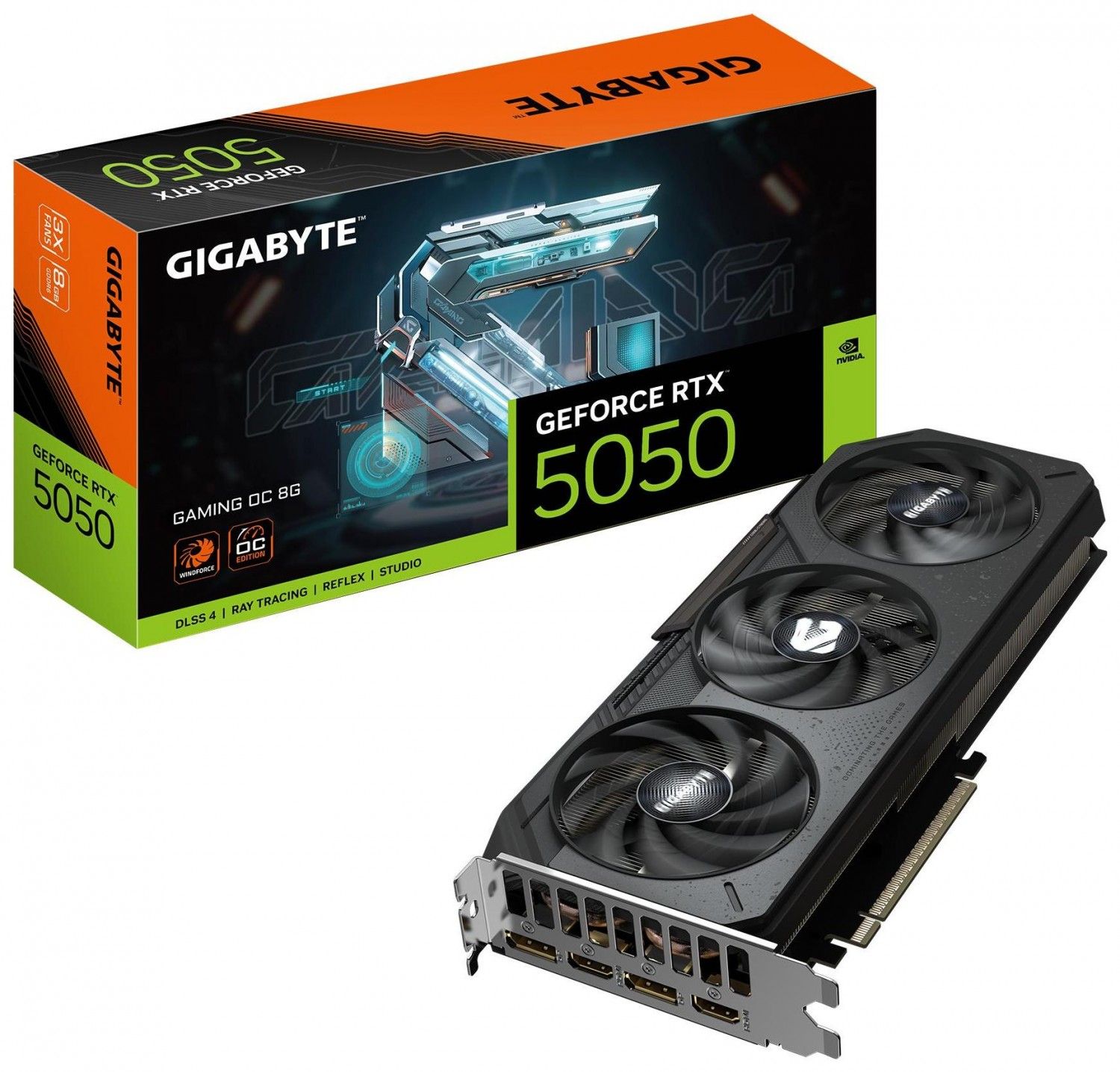 Gigabyte GeForce RTX 5050 GAMING OC 8GB DLSS 4