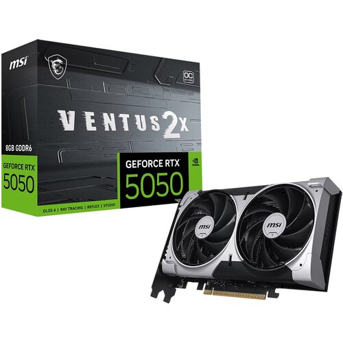 MSI GeForce RTX 5050 Ventus 2X OC 8GB DLSS 4.5