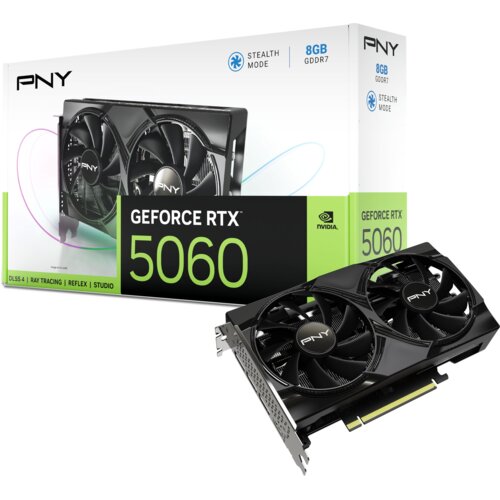 PNY GeForce RTX 5060 Dual Fan 8GB DLSS 4.5