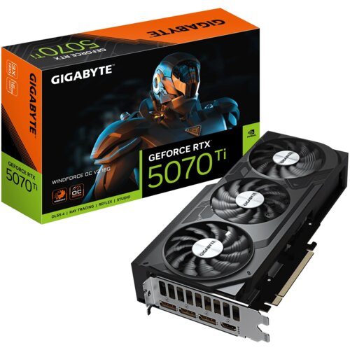 GIGABYTE GeForce RTX 5070 Ti Windforce OC V2 16GB DLSS 4.5