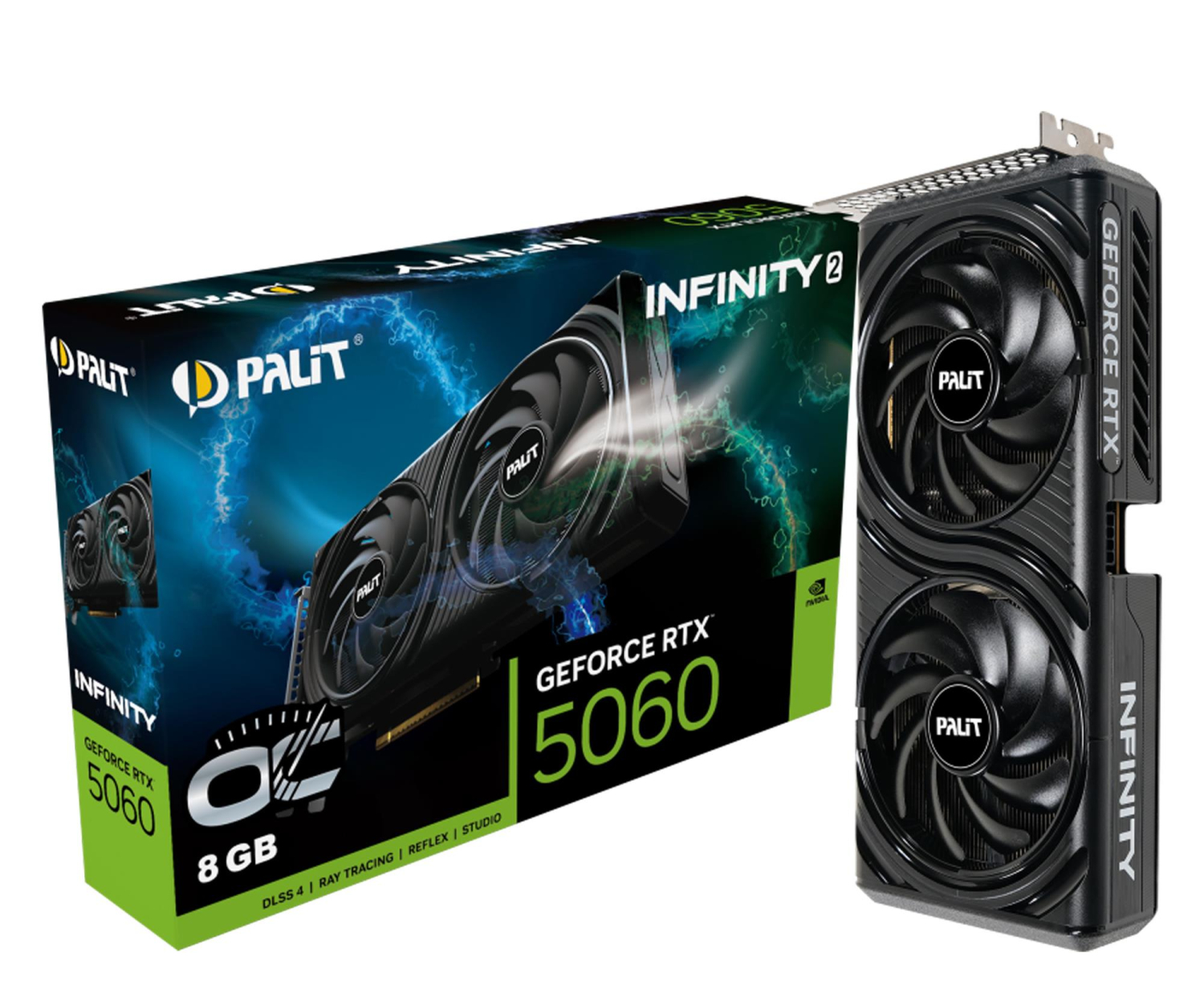 Palit GeForce RTX 5060 Infinity 2 OC 8GB GDDR7 - szybka bezpieczna dostawa lub możliwość darmowego odbioru w 22 miastach
