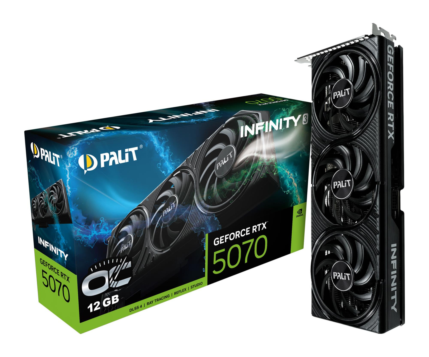 Palit GeForce RTX 5070 Infinity 3 OC 12GB GDDR7 DLSS5