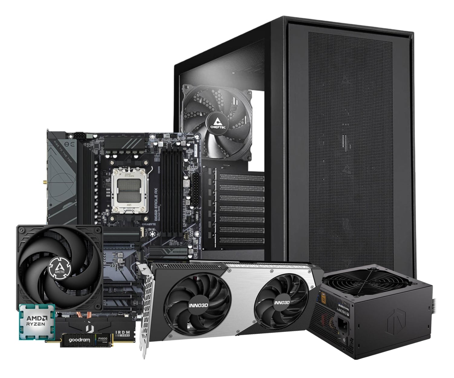 Polecany zestaw Ryzen 5 7500F/32GB/1TB/RTX 5070 12GB - szybka bezpieczna dostawa lub możliwość darmowego odbioru w 22 miastach