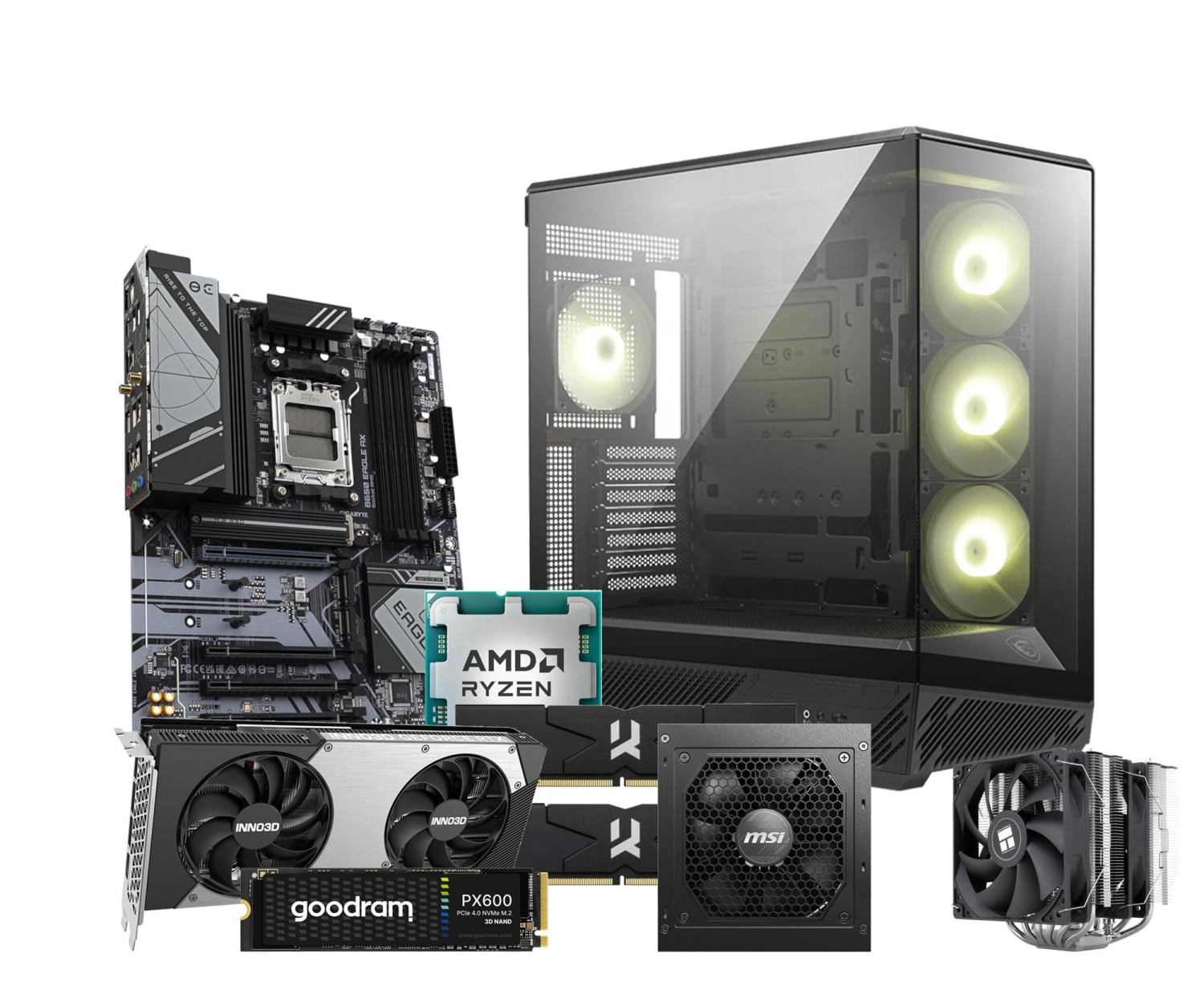 Polecany zestaw Ryzen 7 7800X3D/32GB/1TB/RTX 5070 12GB - szybka bezpieczna dostawa lub możliwość darmowego odbioru w 22 miastach