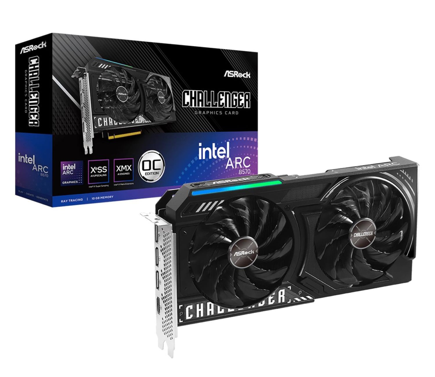 ASRock Arc B570 Challenger 10GB OC