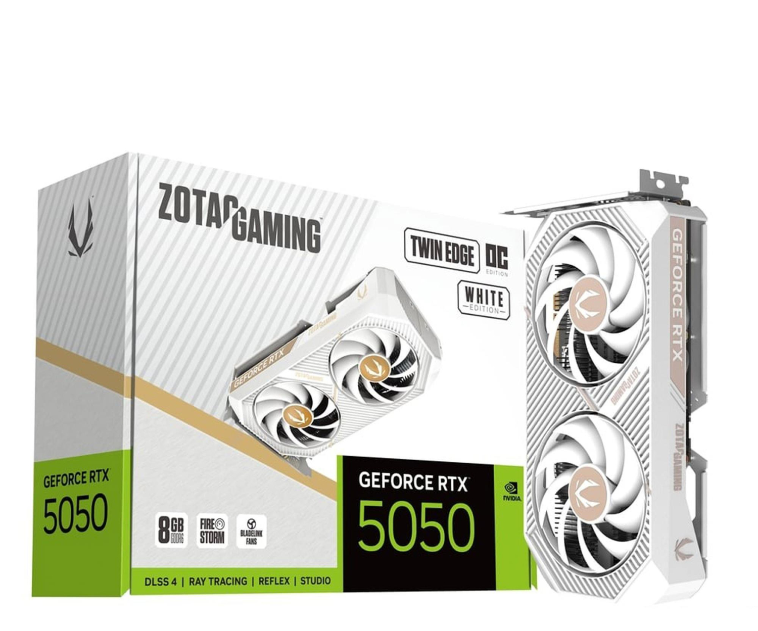 Zotac GeForce RTX 5050 Twin Edge OC White 8GB GDDR6 DLSS5 - szybka bezpieczna dostawa lub możliwość darmowego odbioru w 22 miastach
