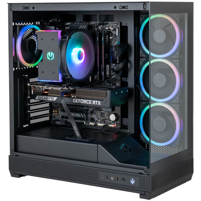 MAD DOG SIMRACE-A01DR32V2 / AMD Ryzen 7 7800X3D / RTX 5070 12 GB / 32 GB / 1 TB SSD / Brak systemu