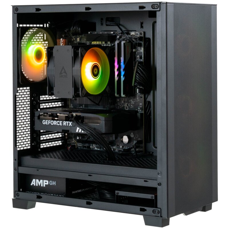 MAD DOG PHANTEKS-A09WR32WP / AMD Ryzen 5 7500F / RTX 5070 12 GB / 32 GB / 1 TB SSD / Windows 11 Pro