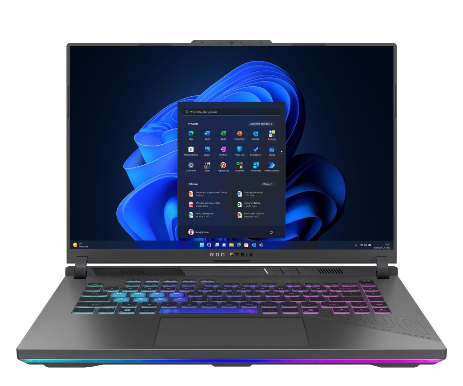 ASUS ROG Strix G16 R9-8940HX/32GB/1TB/Win11 RTX5070Ti 165Hz - szybka bezpieczna dostawa lub możliwość darmowego odbioru w 22 miastach