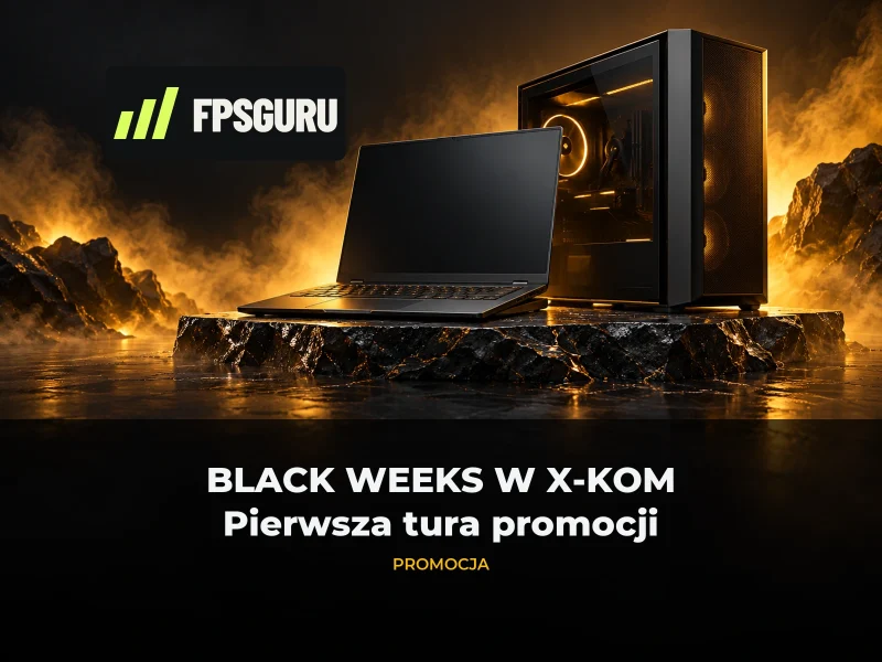 Black Weeks w x-kom: laptopy z RTX 5060 i podzespoły z kodem black-weeks1