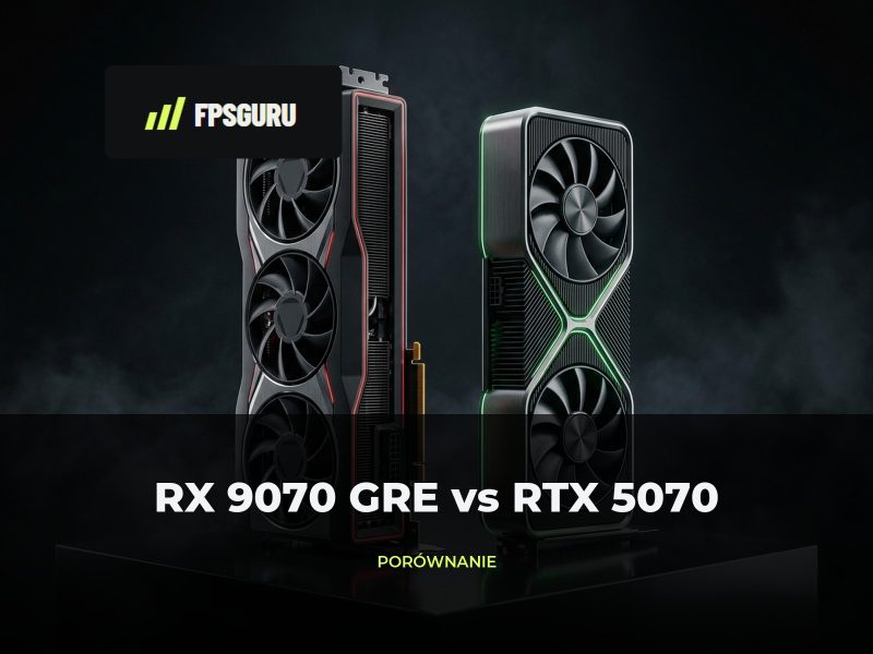 RX 9070 GRE vs RTX 5070 – wydajność, RT i opłacalność [2026]