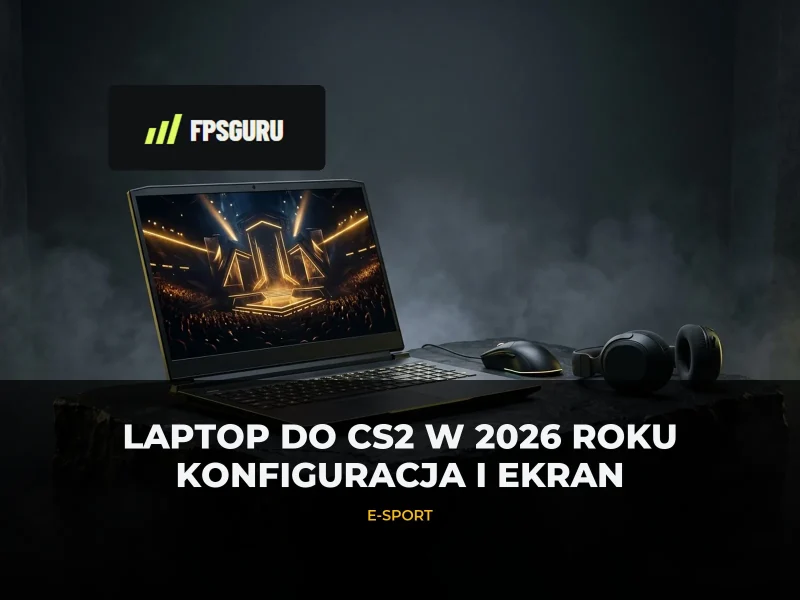 Laptop do CS2 w 2026 — jak wybrać konfigurację i ekran?