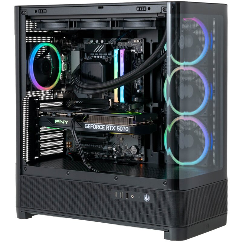 Komputer MAD DOG AQUARIUS-I02WR32WH i7-14700F 32GB RAM 1TB SSD GeForce RTX5070 DLSS 4.5 Wi-Fi Windows 11 Home