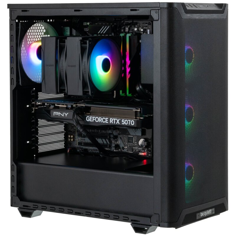 Komputer MAD DOG BQ501LX-A04DR32 R7-7800X3D 32GB RAM 1TB SSD GeForce RTX5070 DLSS 4.5 Wi-Fi