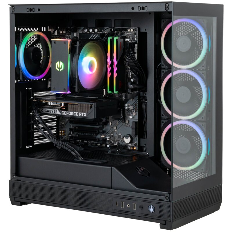 Komputer MAD DOG ENDORFY-CORONA-I02WR16WH i5-14400F 16GB RAM 1TB SSD GeForce RTX5060 DLSS 4.5 Wi-Fi Windows 11 Home
