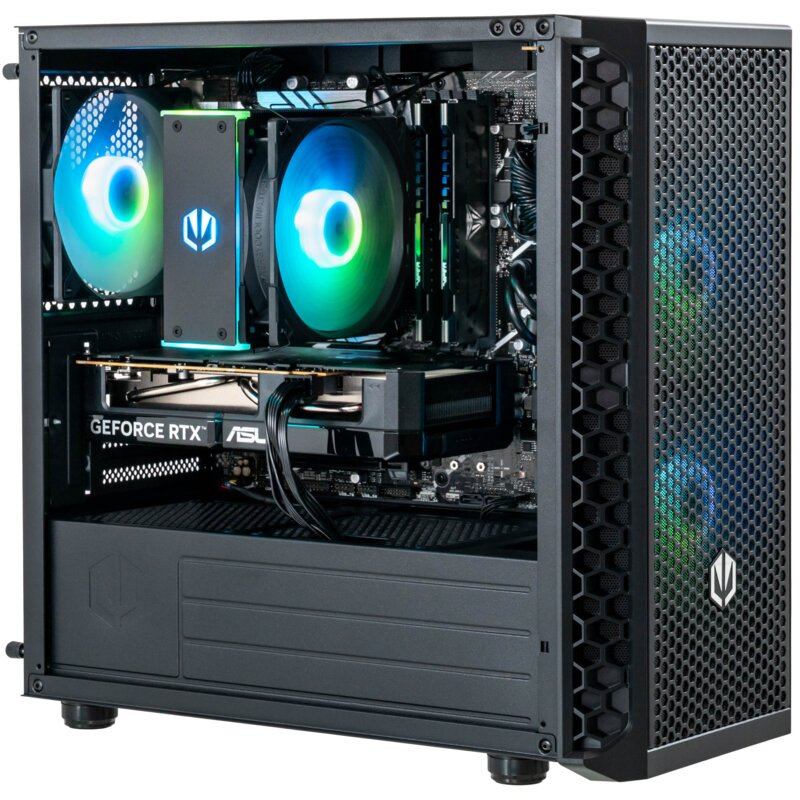 Komputer MAD DOG ENDORFY-M30ARGB-I02WR16WP i5-14400F 16GB RAM 1TB SSD GeForce RTX5060 DLSS 4.5 Wi-Fi Windows 11 Professional