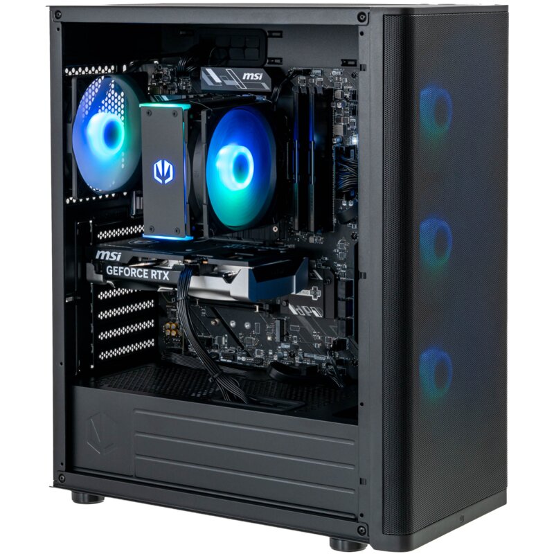 Komputer MAD DOG VENTUM400ARGB-A03WR32WP R5-5600 32GB RAM 1TB SSD GeForce RTX5060 DLSS 4.5 Wi-Fi Windows 11 Professional
