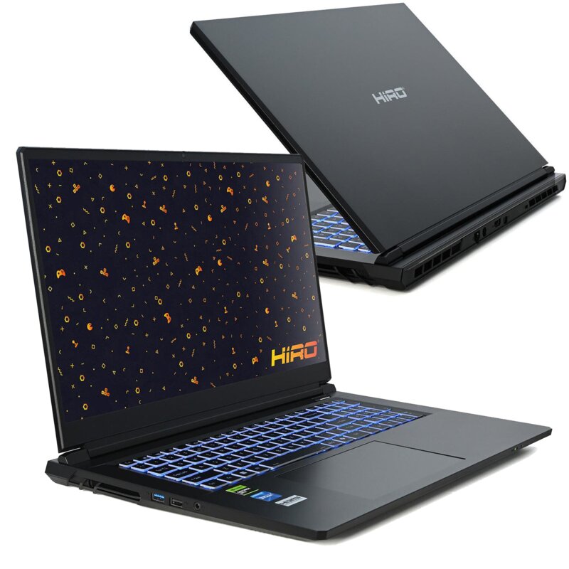 Laptop HIRO Y750 17.3" IPS 144Hz i7-13620H 16GB RAM 1TB SSD GeForce RTX5050 DLSS 4 Windows 11 Home