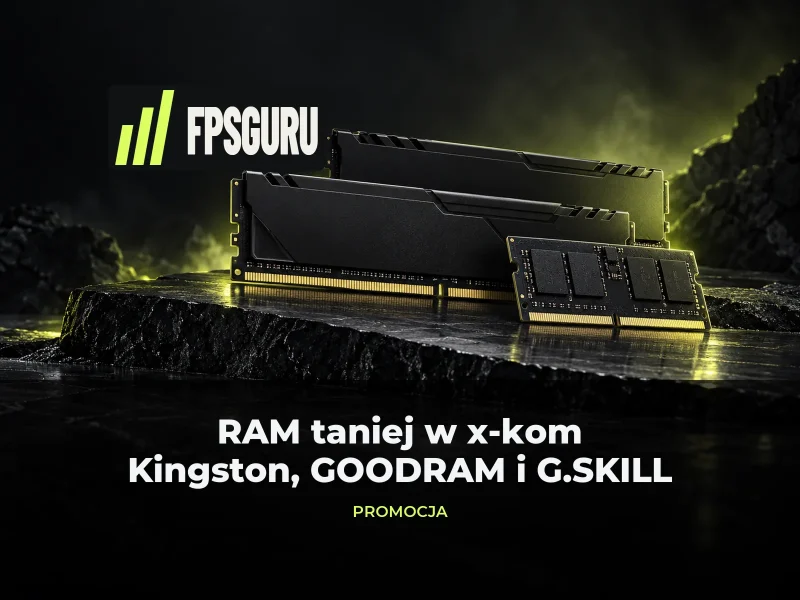 RAM taniej w x-kom: pięć ofert z kodem black-weeks23
