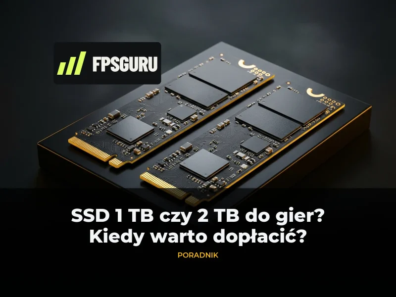 SSD 1 TB czy 2 TB do gier — kiedy warto dopłacić?