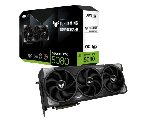 ASUS GeForce RTX 5080 TUF Gaming OC 16GB GDDR7 DLSS4