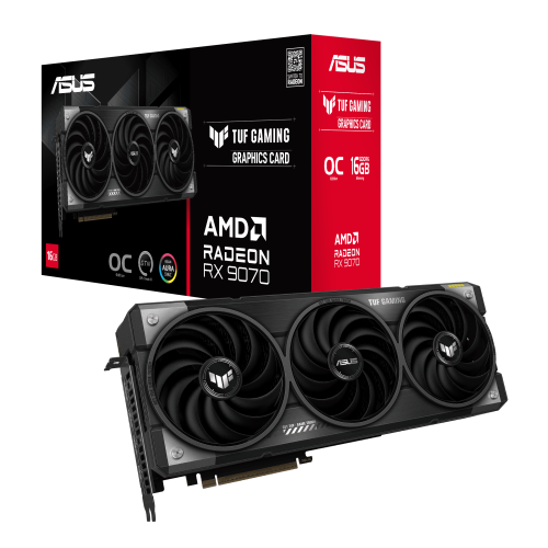 ASUS Radeon RX 9070 TUF Gaming OC 16GB GDDR6