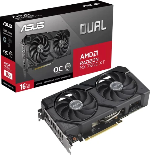 Asus Dual Radeon RX 7600 XT OC 16GB GDDR6