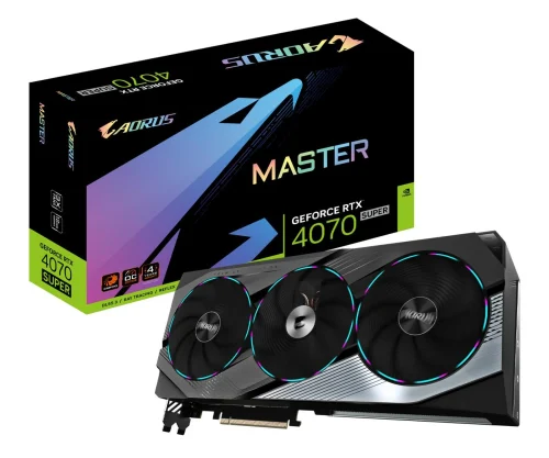 Gigabyte GeForce RTX 4070 SUPER AORUS MASTER 12GB GDDR6X