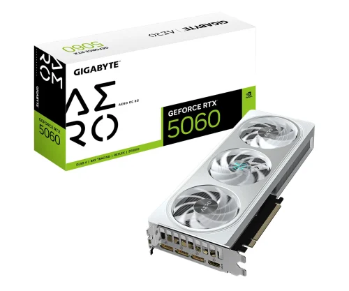 Gigabyte GeForce RTX 5060 Aero OC 8GB GDDR7 DLSS4