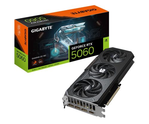 Gigabyte GeForce RTX 5060 Gaming OC 8GB GDDR7 DLSS4
